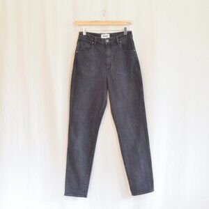 Wrangler australia tyler jeans in black us size 6 gently worn high waisted